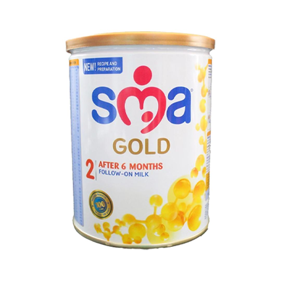SMA Gold 2 Tin – 400g (6 Pack) | Nutritionally Complete Infant Milk Powder