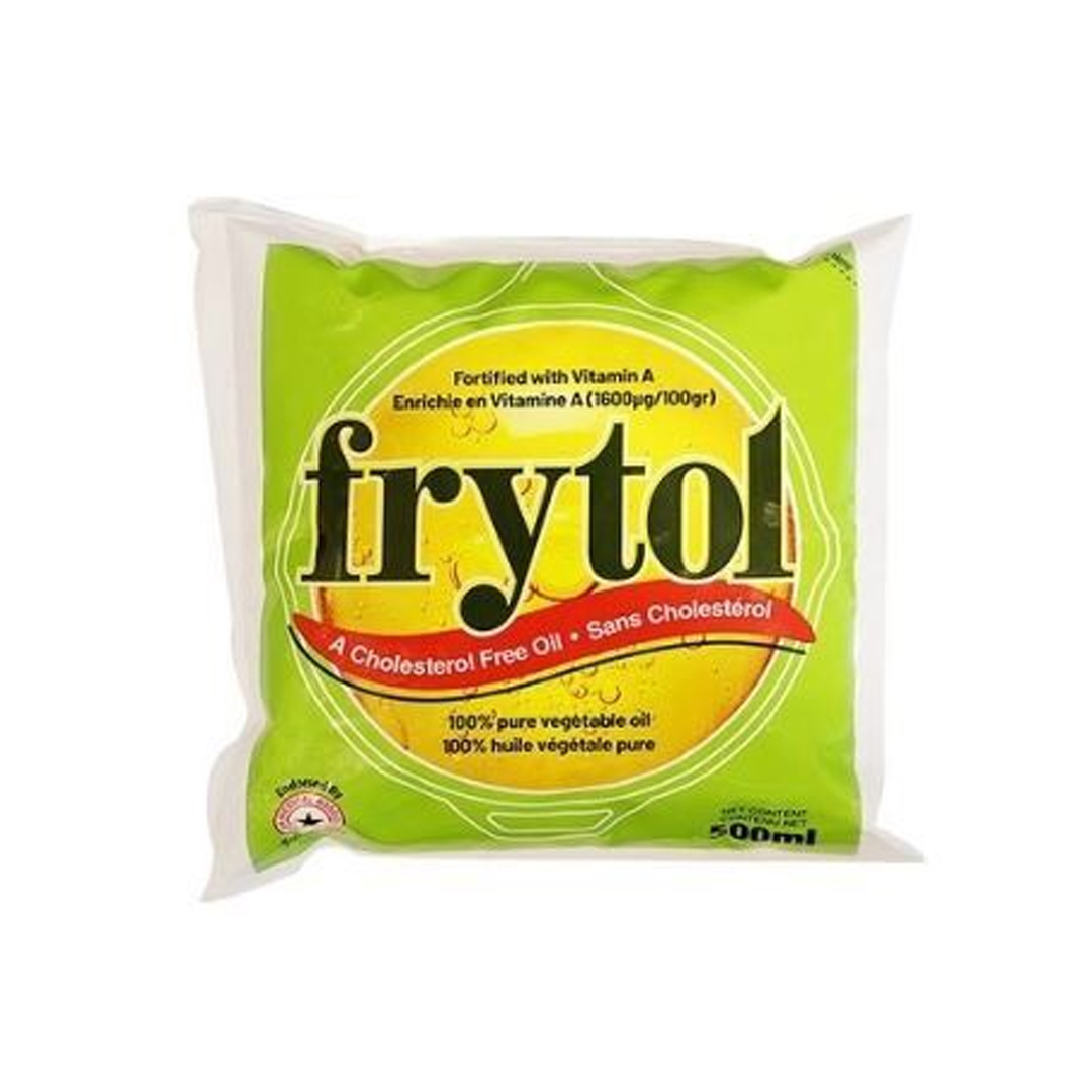 Frytol Vegetable Oil Sachet – 900ml (12 Pack) | Reliable and Convenient Cooking Oil for Every Kitchen