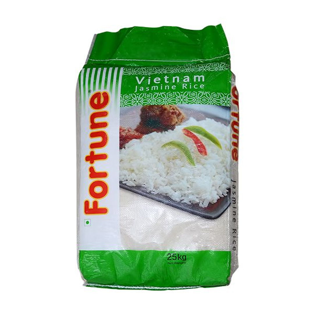 Fortune Jasmine Vietnam Rice – 25kg (1 Pack) | Premium Quality Rice for Every Culinary Creation