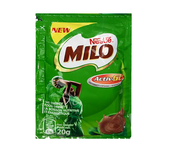 Lesfam - Nestle Milo Active-Go 20g | Single-Serve Energy Drink with Protomalt, Vitamins & Minerals
