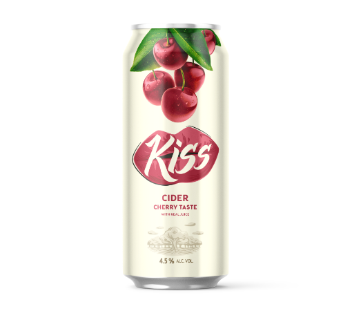 Lesfam - Kiss Cider 500ml | Refreshing Apple Cider with 4.5% Alcohol