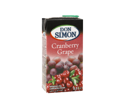 Lesfam – Don Simon Cranberry Grape 1L | Refreshing Cranberry and Grape Juice Blend