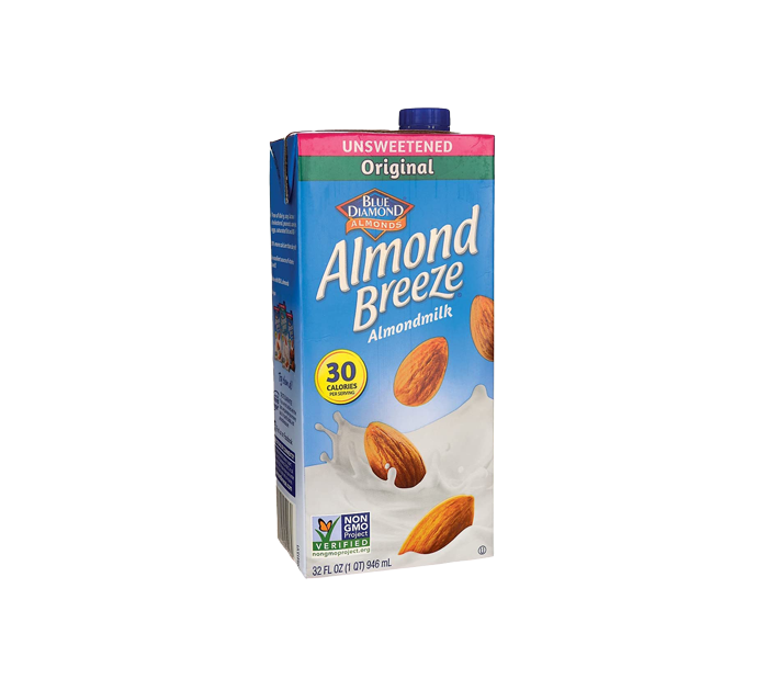 Lesfam – Blue Diamond Almond Breeze 946ml | Creamy Dairy-Free Almond Milk
