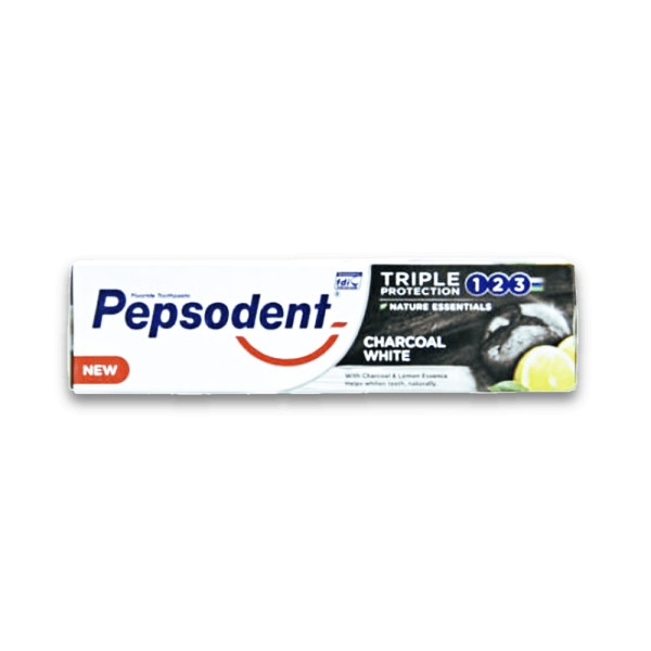 Dujis – Pepsodent Charcoal White Toothpaste (130g, Whitening & Fresh Breath)