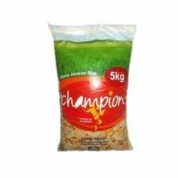 Champion Rice 5kg – Premium Long Grain Rice for Everyday Cooking