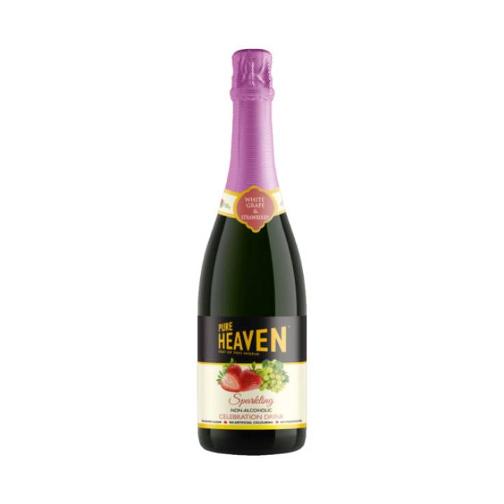 Pure Heaven Red Grape 750ml – Non-Alcoholic Sparkling Drink Made from 100% Red Grapes
