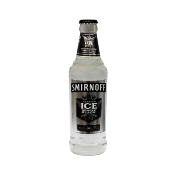 Smirnoff Ice Double Black – Ready-to-Drink Vodka Mix with Bold Flavor