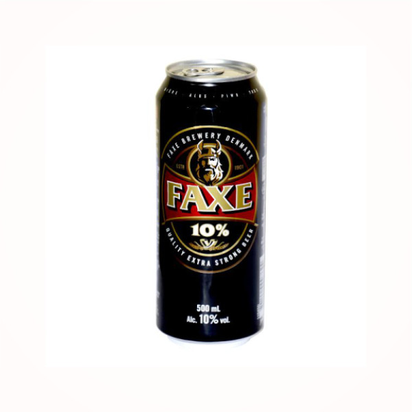FAXE Beer 500ml x 24 – Bold Danish Lager with Full-Bodied Flavor & Smooth Finish