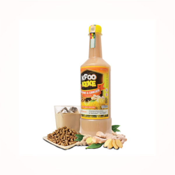 Kpoo Keke Atadwe & Ginger Liquor 750ml – Ghanaian Herbal Spirit with Bold Flavor