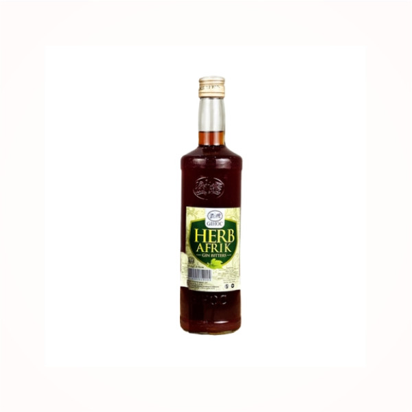 GIHOC Herb Afrik Gin Bitters 700ml – Herbal Gin-Infused Bitters with Citrus & Spice Notes