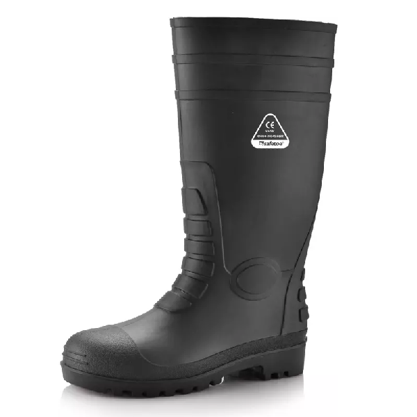 CAROK GLOBAL Safetoe High-Performance Wellington Rain Boots with Steel Toecap