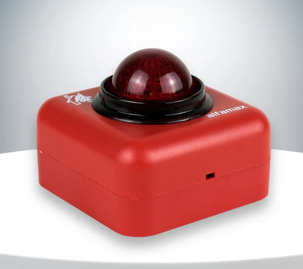 Alfamax C‑1006‑F Conventional Sounder with Flasher – Fire Alarm Audio-Visual Signal Device for Commercial & Residential Buildings in Ghana