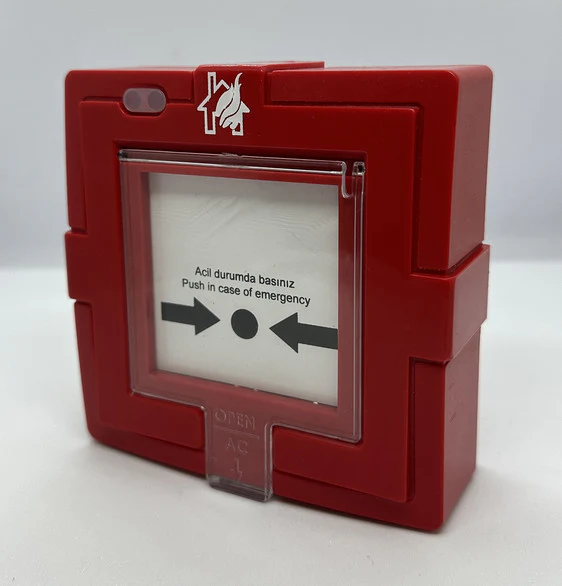Alfamax C‑1005 Conventional Manual Call Point – Break Glass Fire Alarm Activator for Commercial, Industrial & Residential Buildings in Ghana