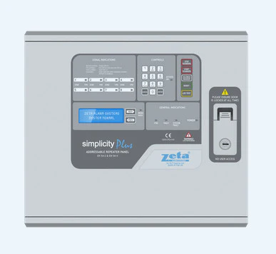 Zeta Simplicity Fully Functional Repeater Panel – Remote Control & Monitoring for Zeta Addressable Systems