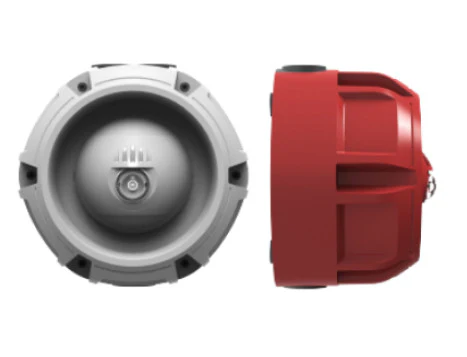 Zeta ZRPB/R Conventional Raptor Sounder Beacon – Red Housing with White Flash, High Output Fire Alerting