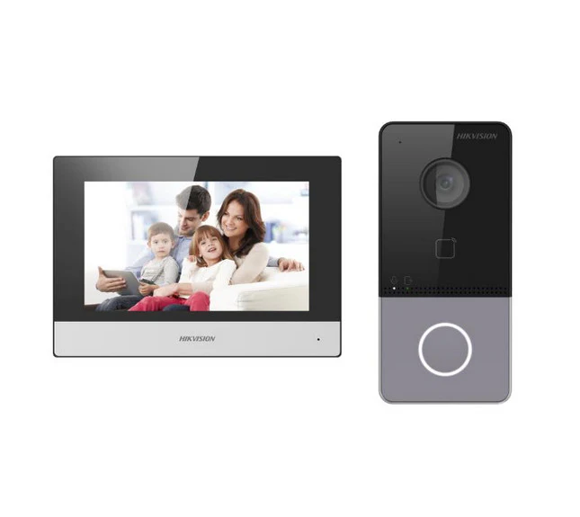 Hikvision IP Video Intercom Kit for Villas & Homes (Model: DS-KIS603-P(C))