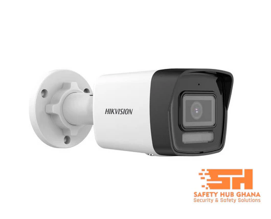 Hikvision 4MP Mini Bullet IP Camera with Audio – DS-2CD1043G2-LIU | Built-in Mic, AcuSense Motion Detection, IR Night Vision & IP67 Weatherproof for Outdoor & Indoor Security in Ghana