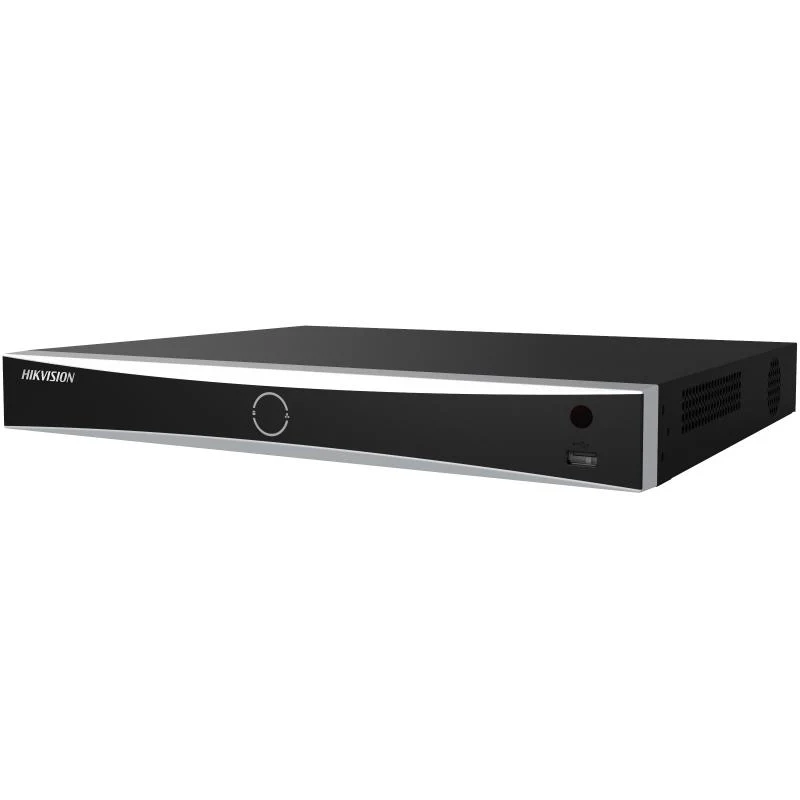 Hikvision 8-Channel 4K NVR with AcuSense – DS-7608NXI-K2/8P | 1U Rackmount, 8 PoE Ports, 80Mbps Bandwidth, Smart Human/Vehicle Detection for Residential & Small Business Security in Ghana