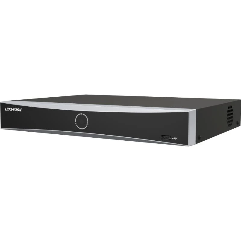 Hikvision 4-Channel 4K NVR with AcuSense – DS-7604NXI-K1/4P(B) | 1U Rackmount, 4 PoE Ports, 40Mbps Bandwidth, AI Detection for Smart Home & Office CCTV in Ghana