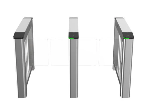 Swing Turnstile Pedestrian Swing Gate – DS-K3B220X | Glass Barrier, Anti-Tailgating IR Sensors, Access Control Ready for Secure Entry in Ghana