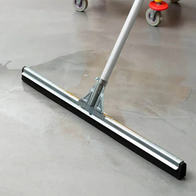 Floor Squeegee – 55cm Long Handle | Commercial-Grade, Heavy-Duty Stainless Steel Floor Cleaner for Water, Oil & Debris – Ideal for Homes, Restaurants & Industrial Use in Ghana