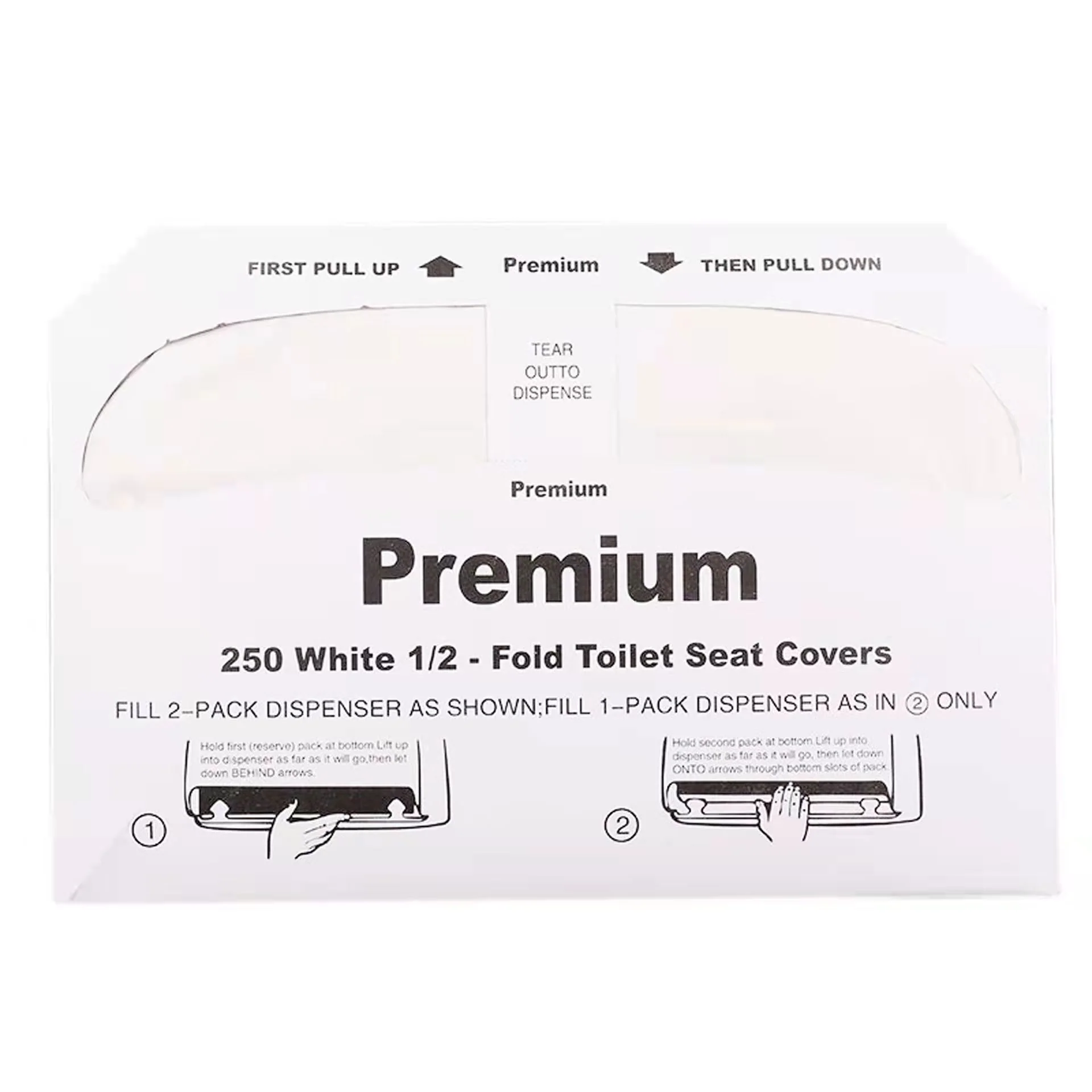 Toilet Seat Cover Paper | Disposable Sanitary Covers for Public Restrooms & Commercial Washrooms – Hygienic & Easy to Use