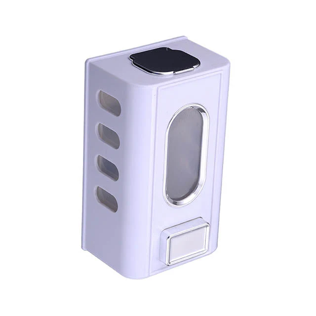 500 ml Manual Soap Dispenser – Silver | Wall-Mounted Refillable Gel & Hand Sanitizer Dispenser for Home, Office, and Public Use