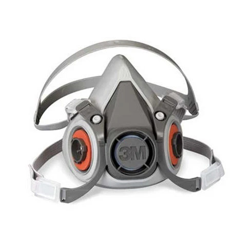 3M™ Half Facepiece Reusable Respirator 6200 | Comfortable, Versatile Half Mask for Industrial Protection