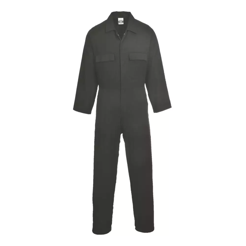 Icobeg 100% Cotton Coverall by Vaultex – Breathable Safety Overall with Reflective Stripes