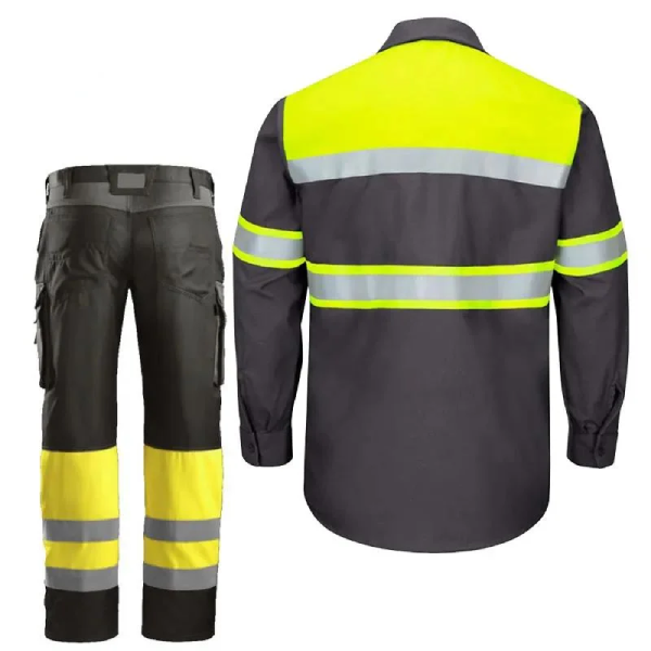 Icobeg Supervisors Uniform – Cotton Construction Shirt and Coverall for Site and Industrial Use