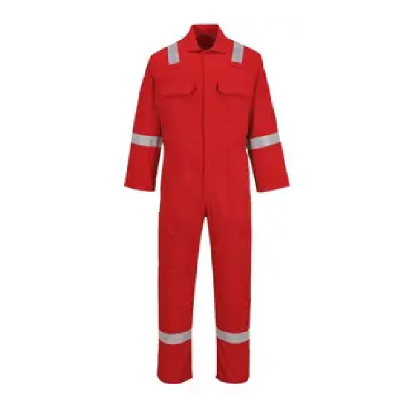 Icobeg Red Quality Safety Overalls – Durable Polycotton & 100% Cotton Coveralls for Industrial and Personal Protection