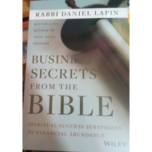 Buy Secrets From The Bible: Wealth Creation & Business Principles — Wiley in Ghana