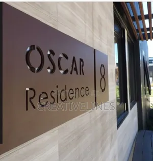 Metallic Directional Signage - Sleek & Durable Wayfinding