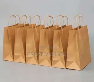A3 Brown Kraft Bags with Handles - Eco-Conscious Carryalls