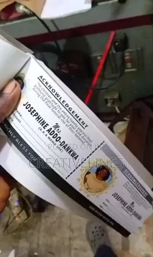 Custom Funeral Tickets - Memorial Service Invitations