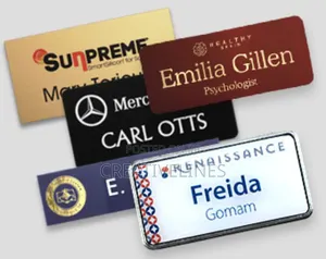 Custom Engraved Name Tags - Personalized Employee & Corporate Badges