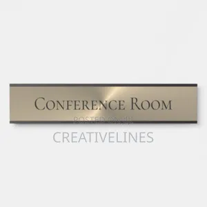 Custom Office Door Name Plates - Professional Identification