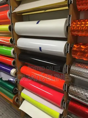 Multi-Color Vinyl Rolls - Premium Adhesive Materials
