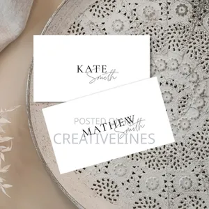 Wedding Place Cards - Seating & Table Identification