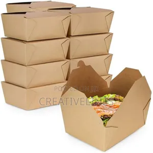 Brown Kraft Foldable Boxes - Eco-Friendly Shipping & Storage