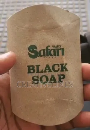 Black Soap Branding - Natural Product Packaging