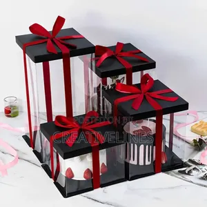 Custom Cake Boxes & Plastic - Complete Bakery Packaging