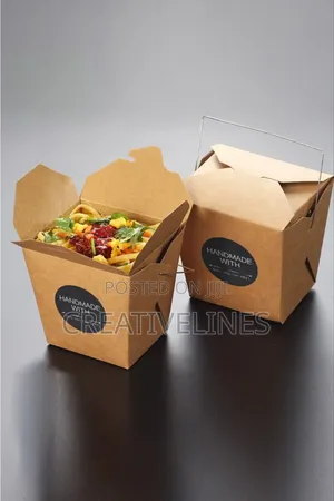 Cubic Food Packaging - Innovative Boxed Food Containers