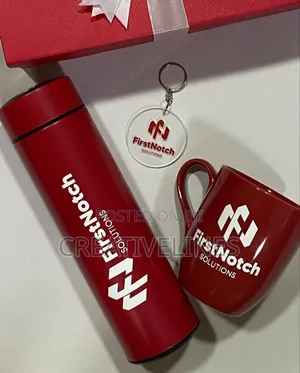 Flask and Cup Customization - Coordinated Branded Drinkware