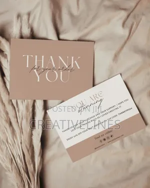 Custom Thank You Cards - Business Appreciation Stationery