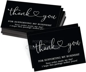 Personalized Thank You Cards - For Business & Individual Use
