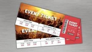 Custom Event Tickets - Professional Admission Printing
