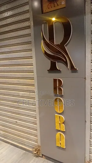 Custom Golden Alphabet Signage - Luxe Dimensional Letters
