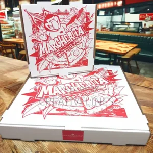Single-Color Pizza Box Printing - Cost-Effective Branded Packaging