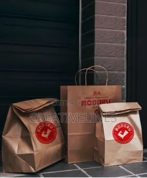 Variety of Custom Paper Bags - Comprehensive Packaging Selection